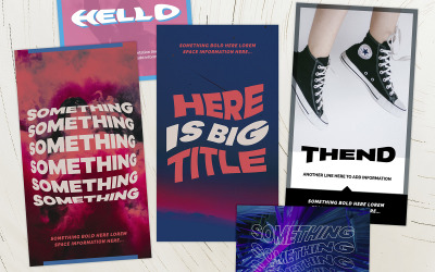 Modèle de médias sociaux Dimension