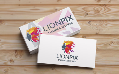 Pixel Lion-logotypmall