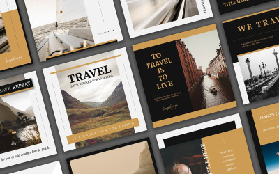 Travel Social Media Template