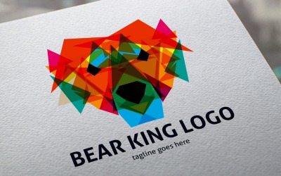 Bear King Logo Template