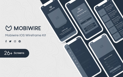MobiWire mobil felhasználói felület elemei
