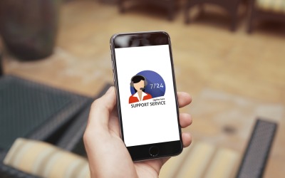 Support Service Logo Template
