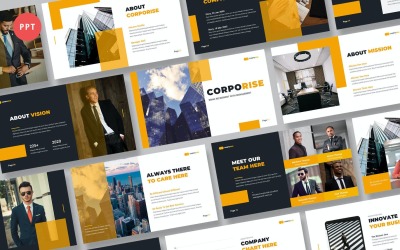Modèle PowerPoint d&amp;#39;entreprise Powerpoint