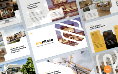 Architecture Agency Presentation Template Google Slides