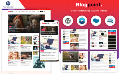 Blogpoint-博客和报纸WordPress主题