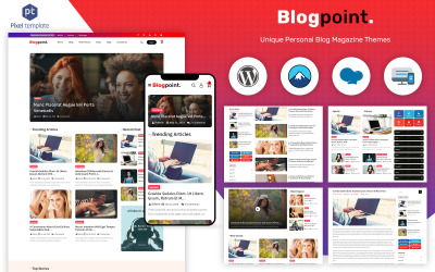 Blogpoint - WordPress-Theme für Blogs und Zeitungen