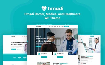 Hmadi - 医生、医疗和保健 WordPress 主题
