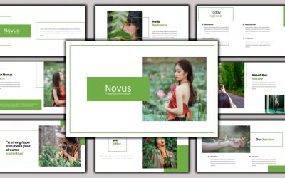 Novus-创意商务Google幻灯片