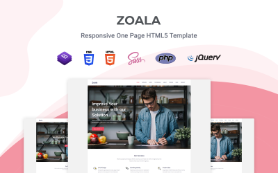 Responsive Zoala - Responsive Açılış Sayfası #123962