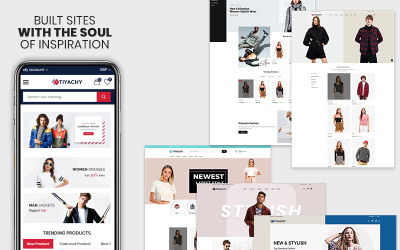 Reszponzív Tiyachy - The Fashion Responsive Multipurpose Premium Shopify sablon 123955