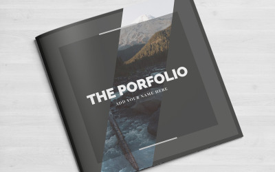 Víceúčelová šablona časopisu Porfolio