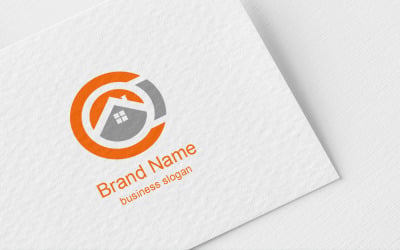 Letter C Realesate Design Logo Template