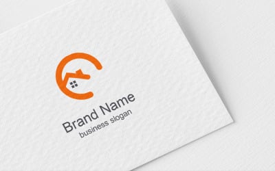 Letter F Realesate Design Logo Template