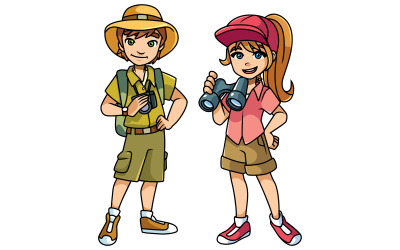Adventure Kids - Illustratie