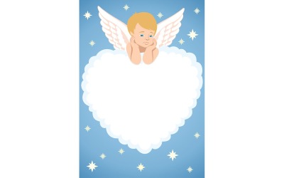 Cupid ram - illustration