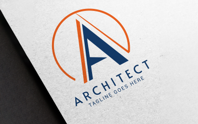 Un modèle de conception de logo de lettre
