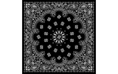 Bandana Black - Illustration