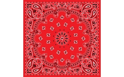 Bandana colorida - ilustração