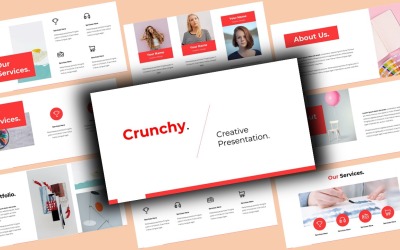 Szablon Keynote Crunchy Creative #124503