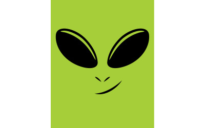 Alien Face - ilustracja