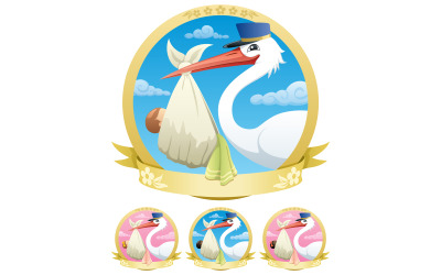 Baby Delivery - Illustration