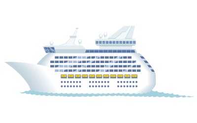 Cruise Ship - Illustration