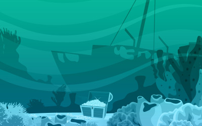 Marine Treasure Gold - ilustracja