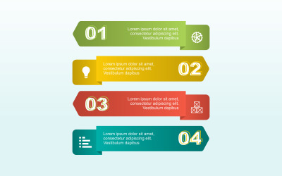 Elementos de infográfico de negócios de gráfico de barras