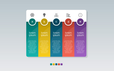 Grafik Analitik İstatistik İnfografik Öğeleri
