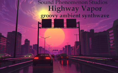 Highway Vapor - Groovy Ambient Synthwave - Audiotrack