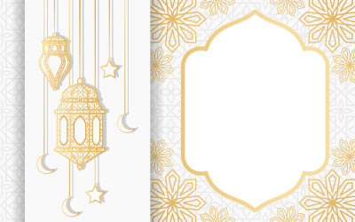 Luxury Lantern Ramadan Background