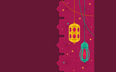 Ramadan Laternenkultur Hintergrund