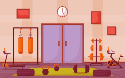 Gym Center Club - Illustration