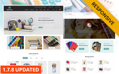 Notextra - Schreibwarengeschäft PrestaShop Theme