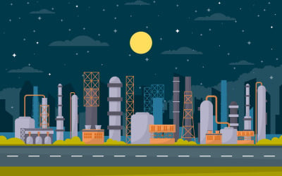 Manufacturing Building Facilities - Illustration