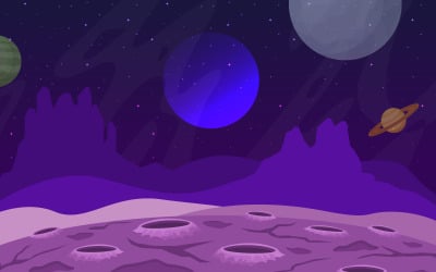 Surface Planet Fiction - Illustrazione