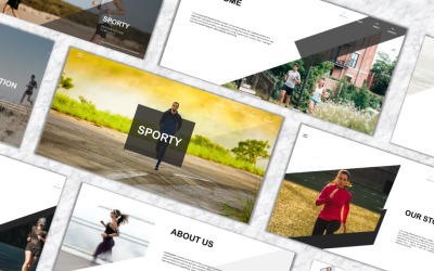 Modello PowerPoint sportivo