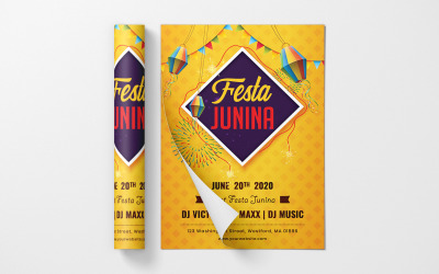 Festa Junina - Modello di identità aziendale