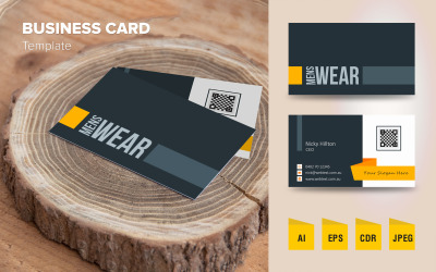 Professional Business Card Design - Corporate Identity Template