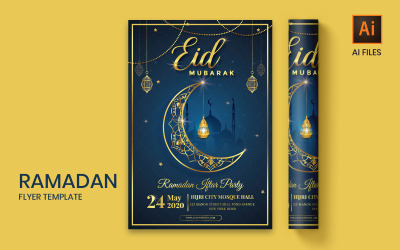 Volantino Ramadan - Modello di identità aziendale