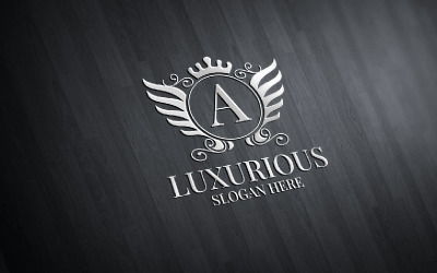 Luxus Royal 12 logó sablon