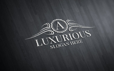 Luxe Royal 10 Logo sjabloon