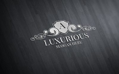 Luxe Royal 6 Logo sjabloon