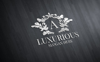 Luxuriöse Royal 13 Logo Vorlage