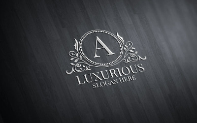 Luxus Royal 18 logó sablon