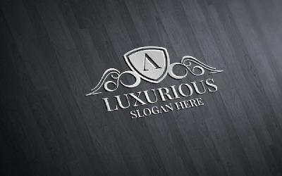 Luxus Royal 5 logó sablon