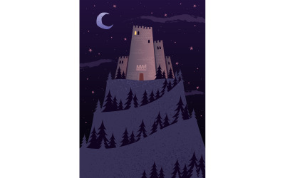 Castillo Oscuro - Ilustración