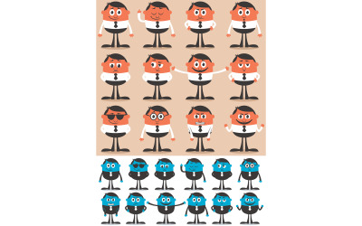 Emociones del personaje - Ilustración