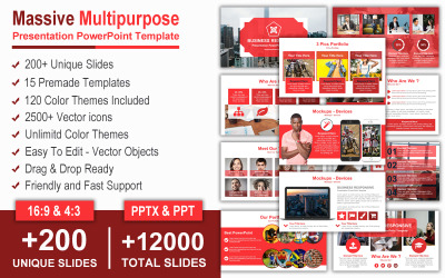 Massive Modern - uniwersalny szablon prezentacji PowerPoint