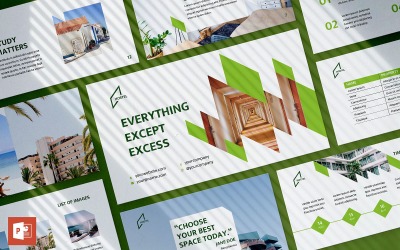 Premium Hostel Presentation PowerPoint Template #126389